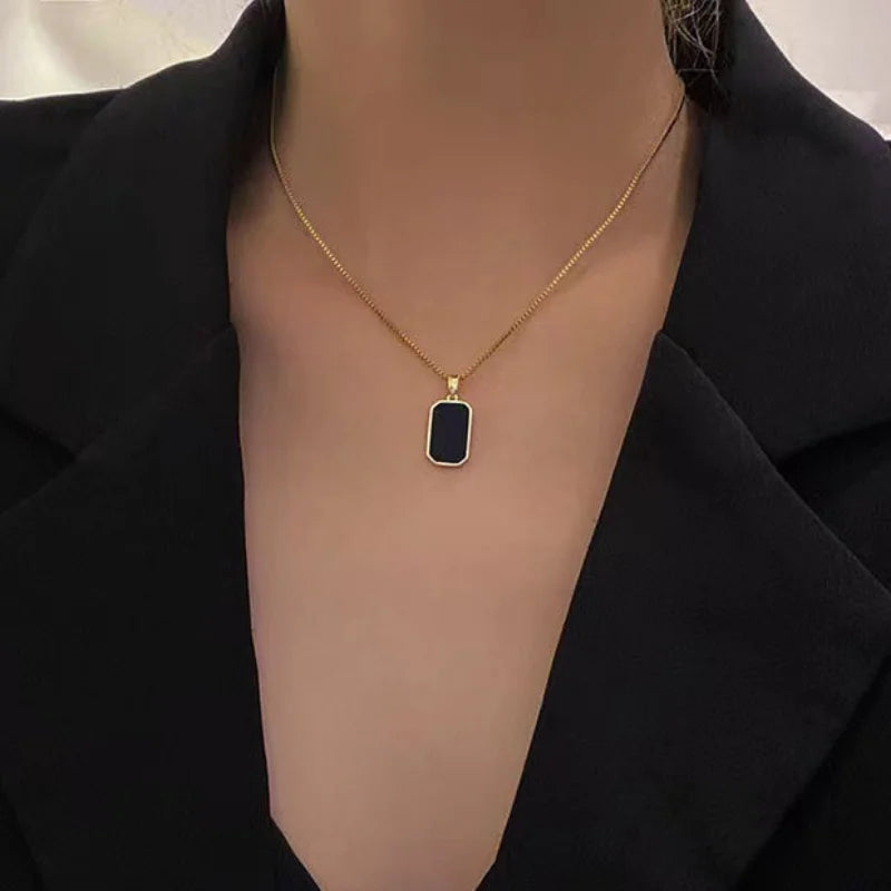 Fashion Square Necklace for Women