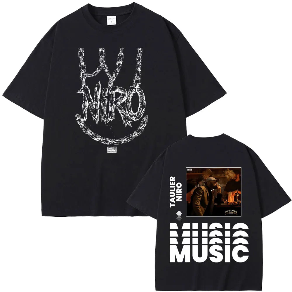 Rapper Niro OX7 Album Graphic T-Shirt | Vintage Hip Hop Streetwear Tee