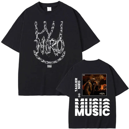 Rapper Niro OX7 Album Graphic T-Shirt | Vintage Hip Hop Streetwear Tee