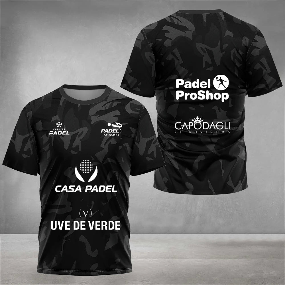 Men’s Quick-Dry Sports T-Shirt | Breathable Training &amp; Tennis Badminton Short Sleeve Fitness Tee