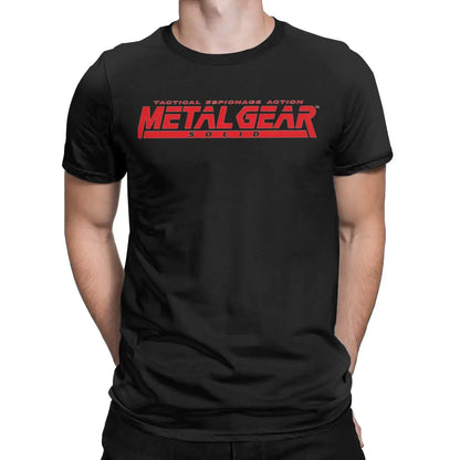 Metal Gear Solid 3 Snake &amp; Raiden Graphic T-Shirt | Cotton Casual Game Tee