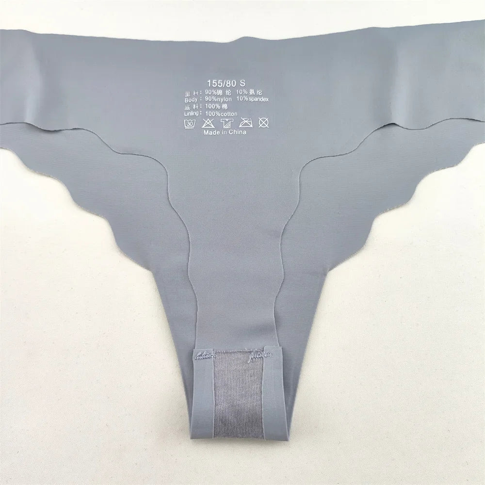 Seamless T-Shaped Bikini G-String Panties