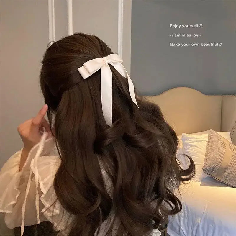 Fashion Fabric Ribbon Hairpin for Women