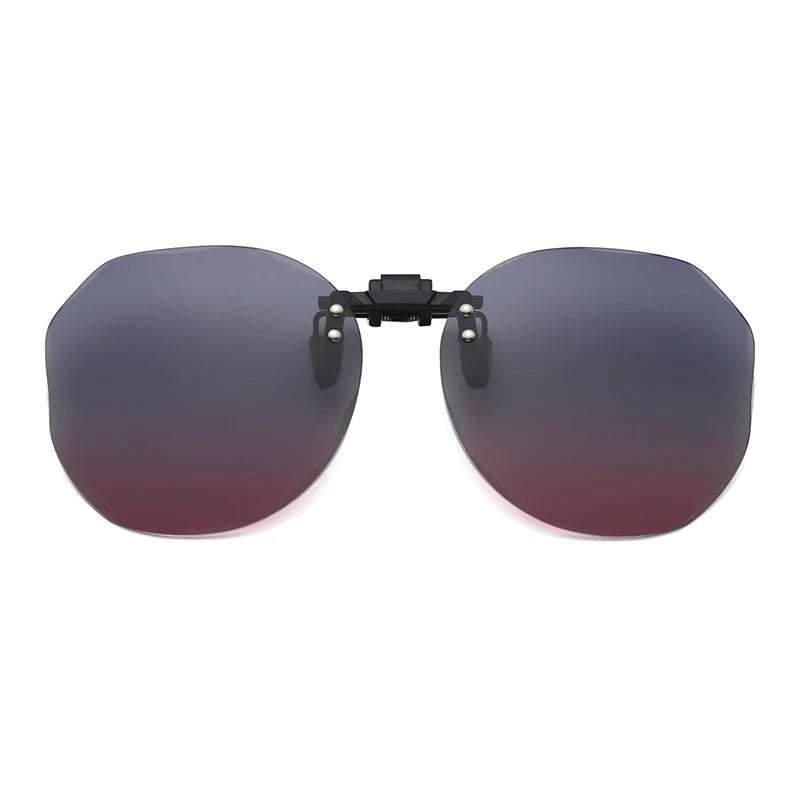 Polarized Clip-On Sunglasses – Men &amp; Women Photochromic UV400 Outdoor Eyewear
