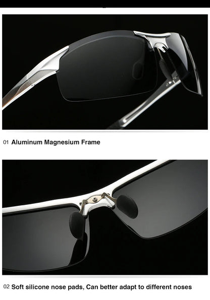 AORON Driving Polarized Sunglasses for Men