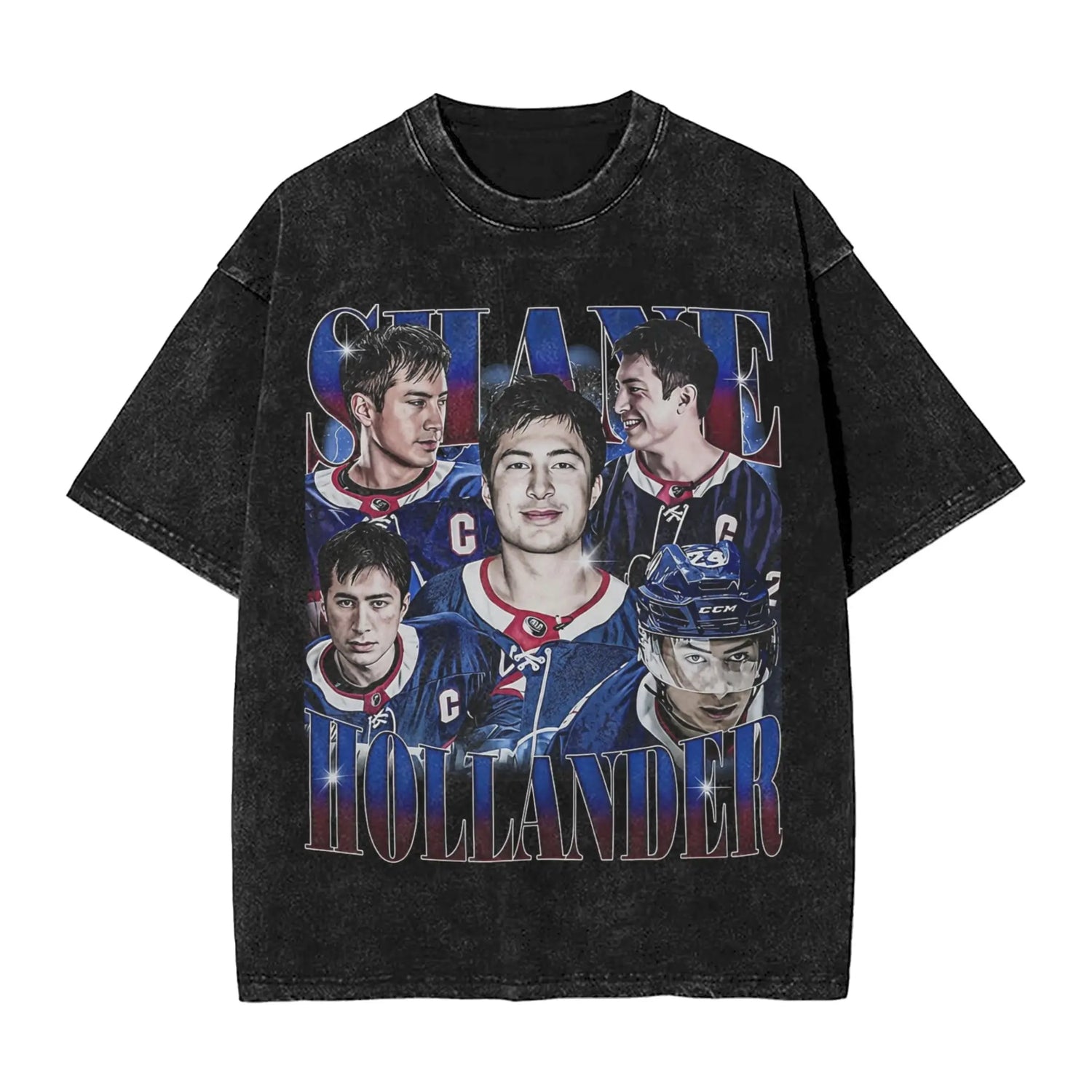 Heated Rivalry Shane Hollander T-Shirt | Washed Cotton Streetwear Graphic Tee