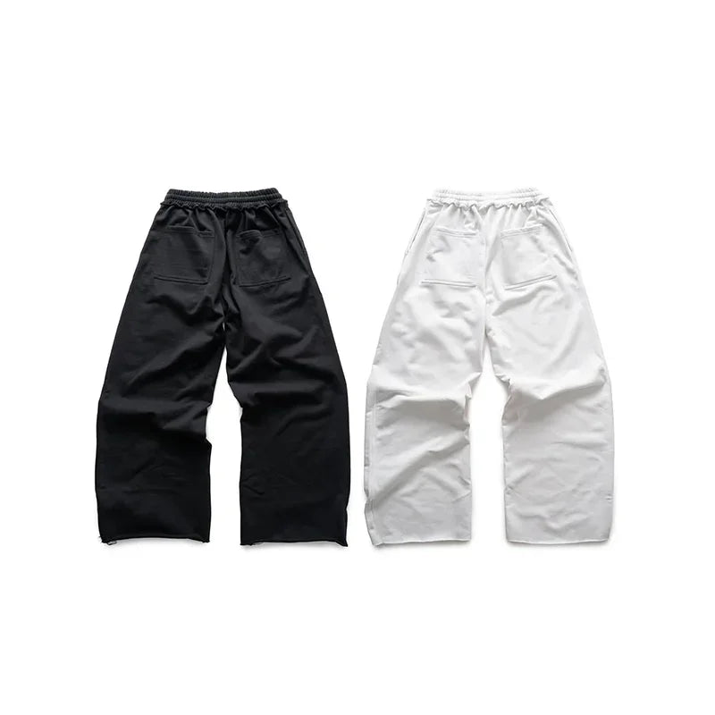 Hip-Hop Graffiti Print Loose Pants | Unisex Streetwear