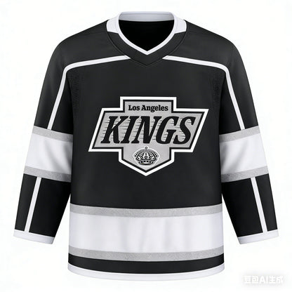 Men’s Ice Hockey Long Sleeve Jersey | Breathable Moisture-Wicking Training T-Shirt