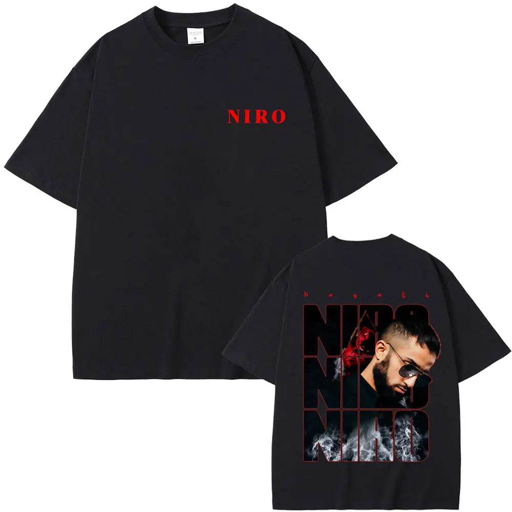 Rapper Niro OX7 Album Graphic T-Shirt | Vintage Hip Hop Streetwear Tee