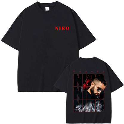 Rapper Niro OX7 Album Graphic T-Shirt | Vintage Hip Hop Streetwear Tee
