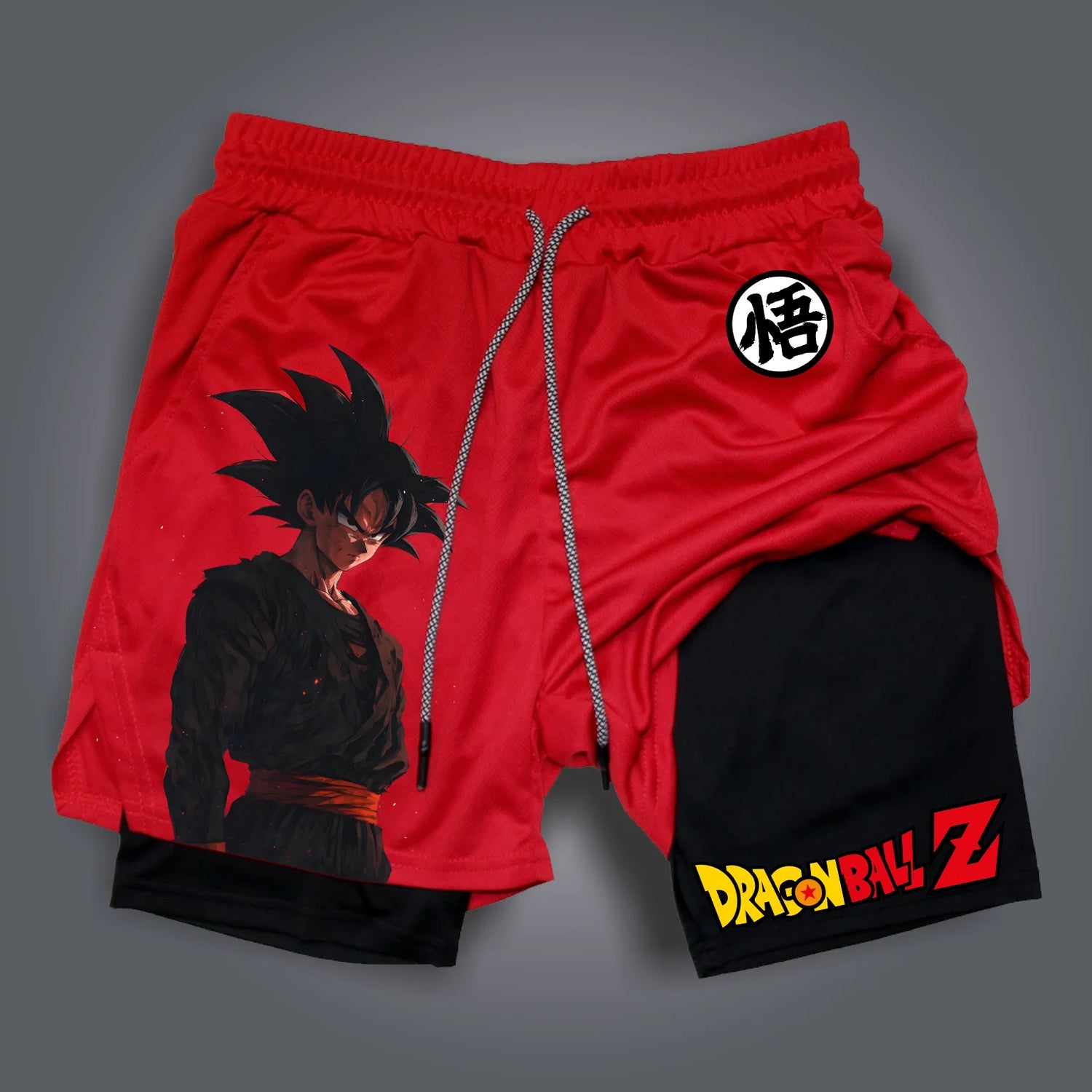 Dragon Ball 2-in-1 Sports Shorts