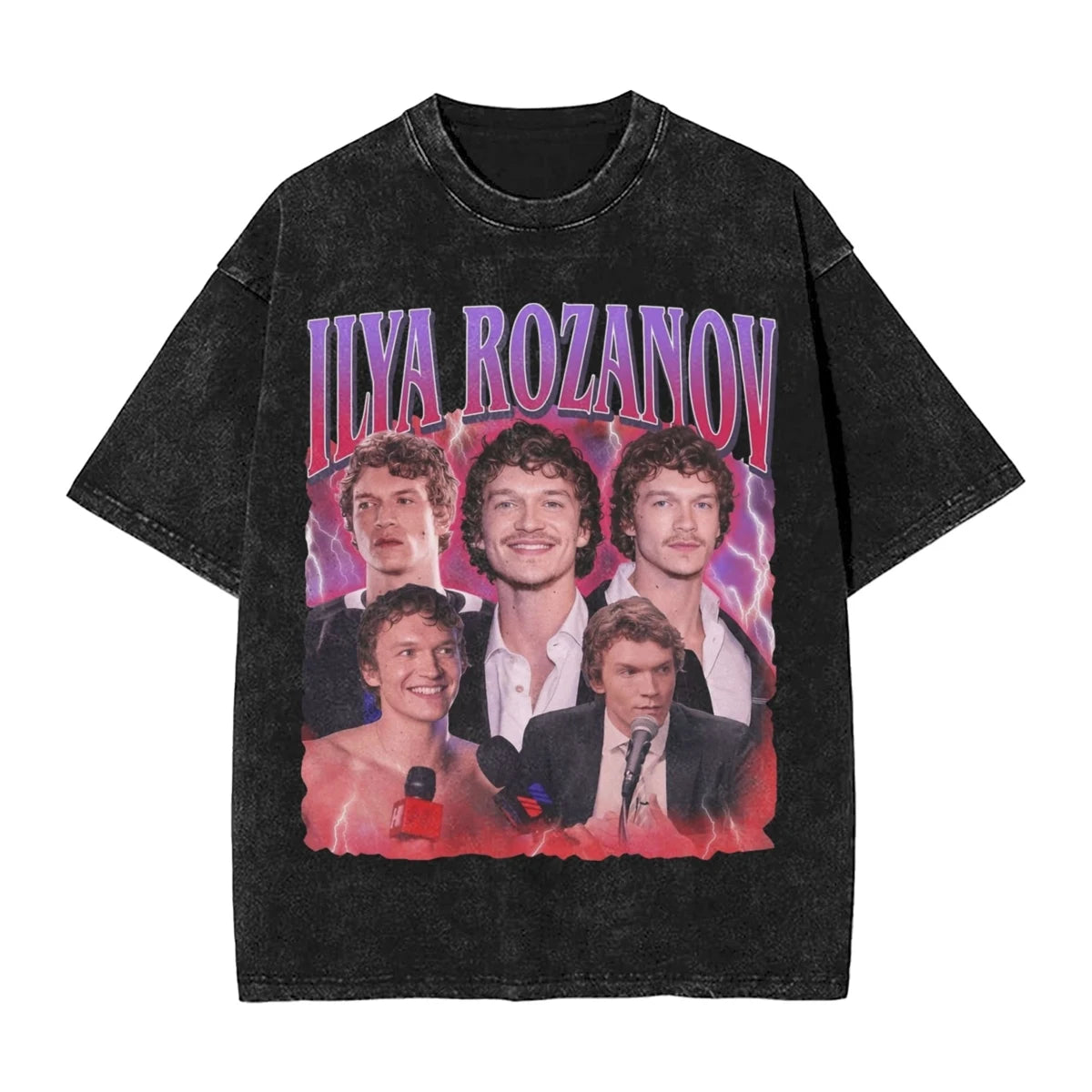 Heated Rivalry Shane Hollander T-Shirt | Washed Cotton Streetwear Graphic Tee