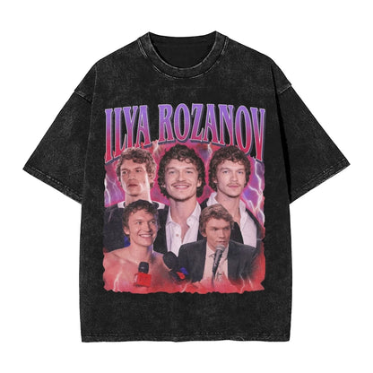 Heated Rivalry Shane Hollander T-Shirt | Washed Cotton Streetwear Graphic Tee