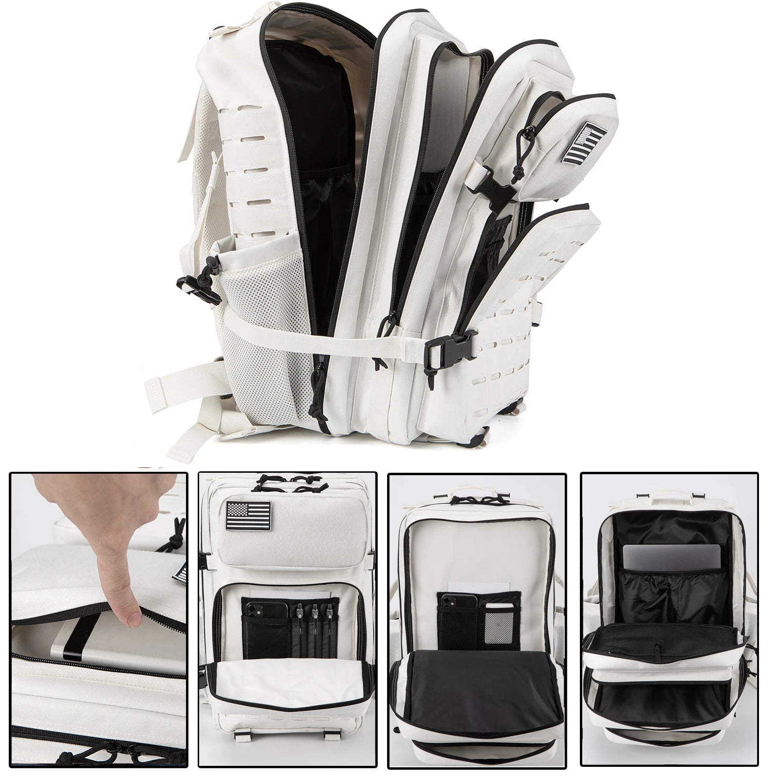 QT&amp;QY Tactical 25L/45L Backpack for Outdoor Adventures
