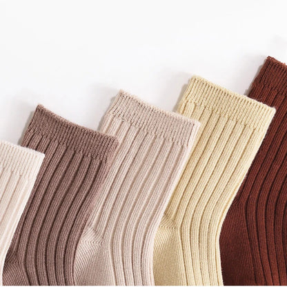 MILANCEL Autumn Kids Mid-Tube Socks