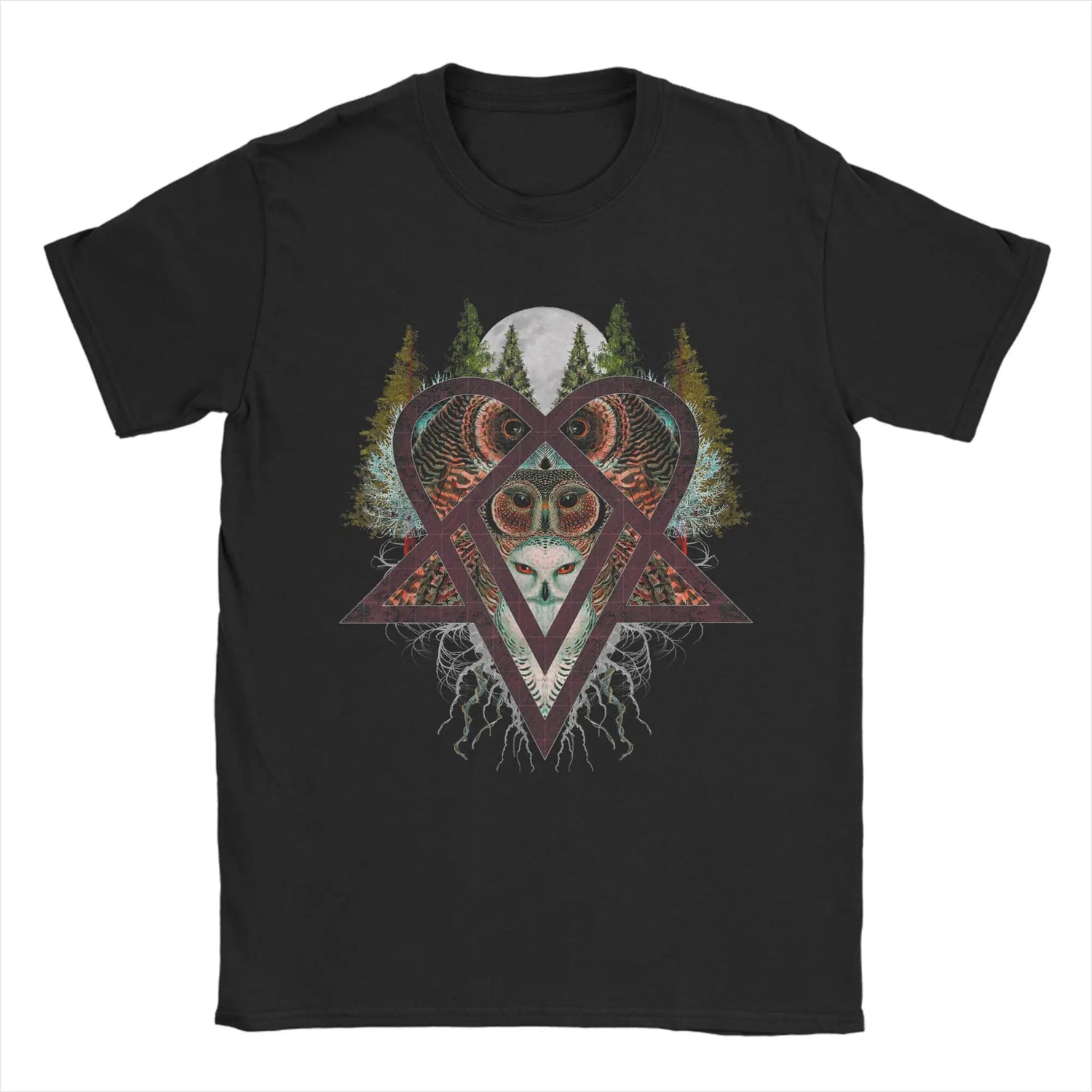 Ville Valo HIM Heartagram Pentagram T-Shirt | Classic Cotton Tee