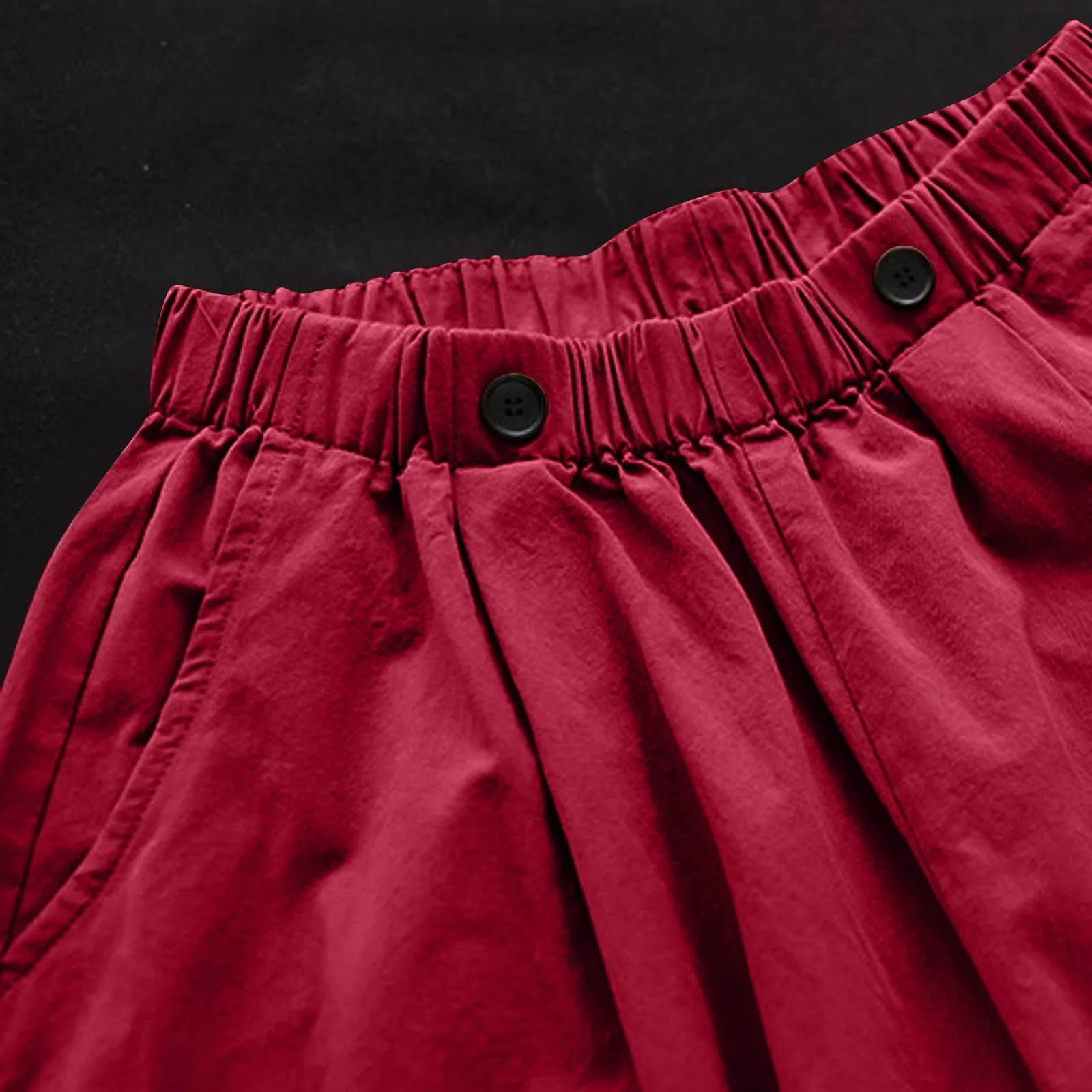 Women’s Summer Loose Wide-Leg Shorts | High Waist Casual Jogging &amp; Beach Shorts