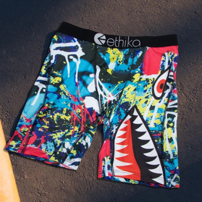 Men’s Breathable Mesh Boxer Shorts