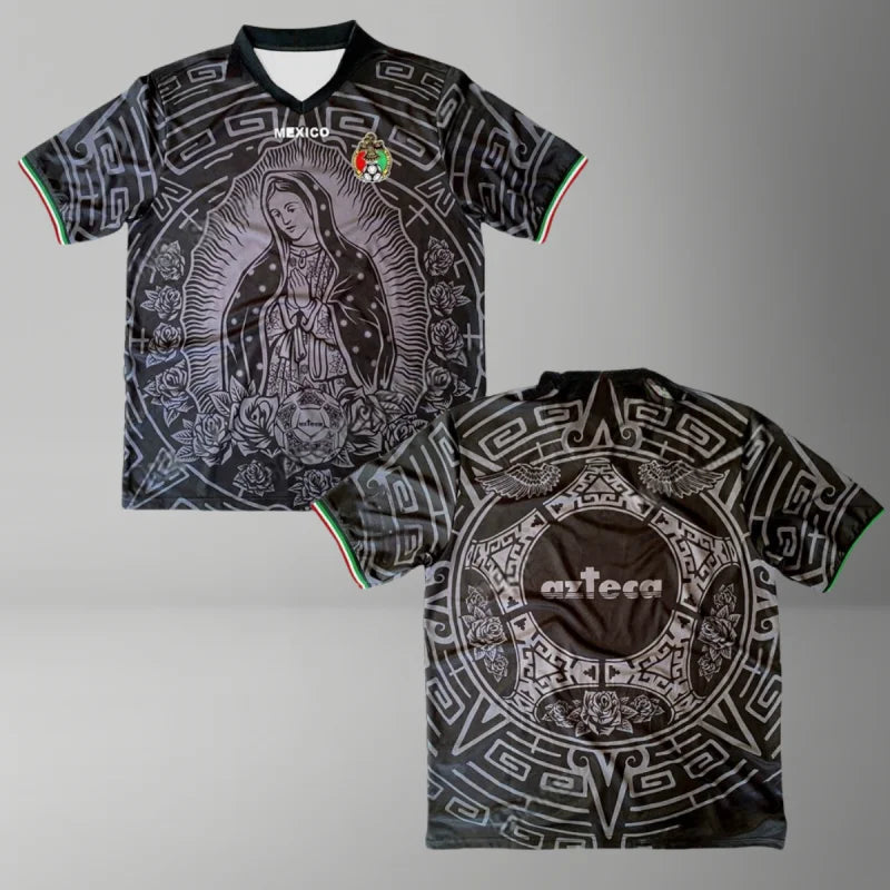 New Arrival Child T Shirt MEXICO GUADALUPE HOME JERSEY Football Jersey For Adults Kids Summer Soccer Training Tops Clothing
