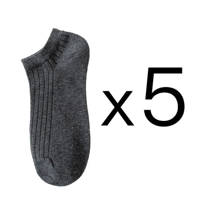 Women’s Solid Casual Cotton Ankle Socks - Amazing G