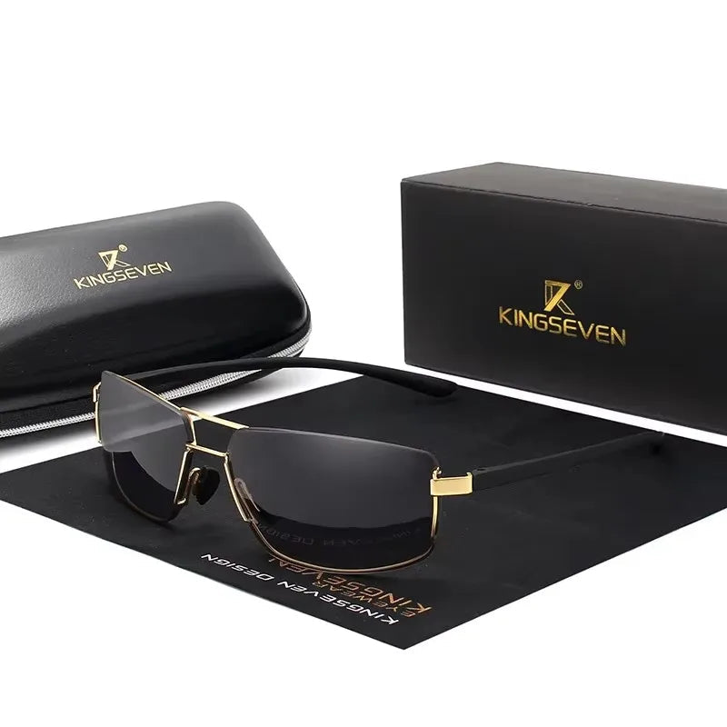 Classic Square Frame Eyewear for Men