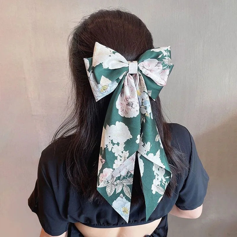 Elegant Bow Ribbon Hair Clip
