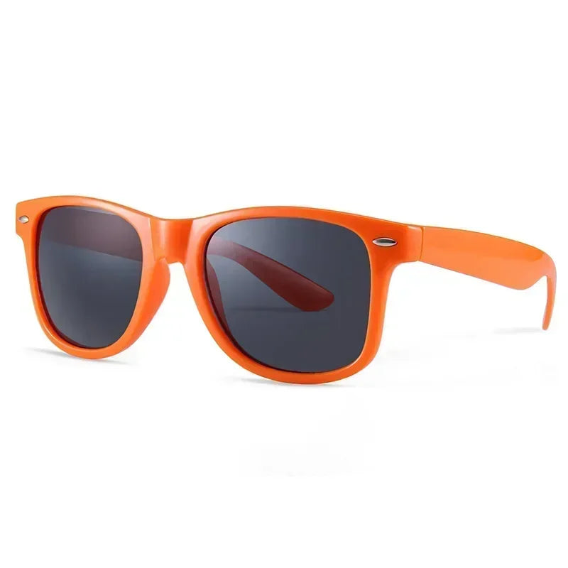 Kids Square Sunglasses – 12 Colors UV400 Outdoor Fashion Shades