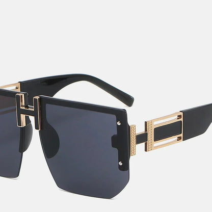 Rimless Square Sunglasses for Women