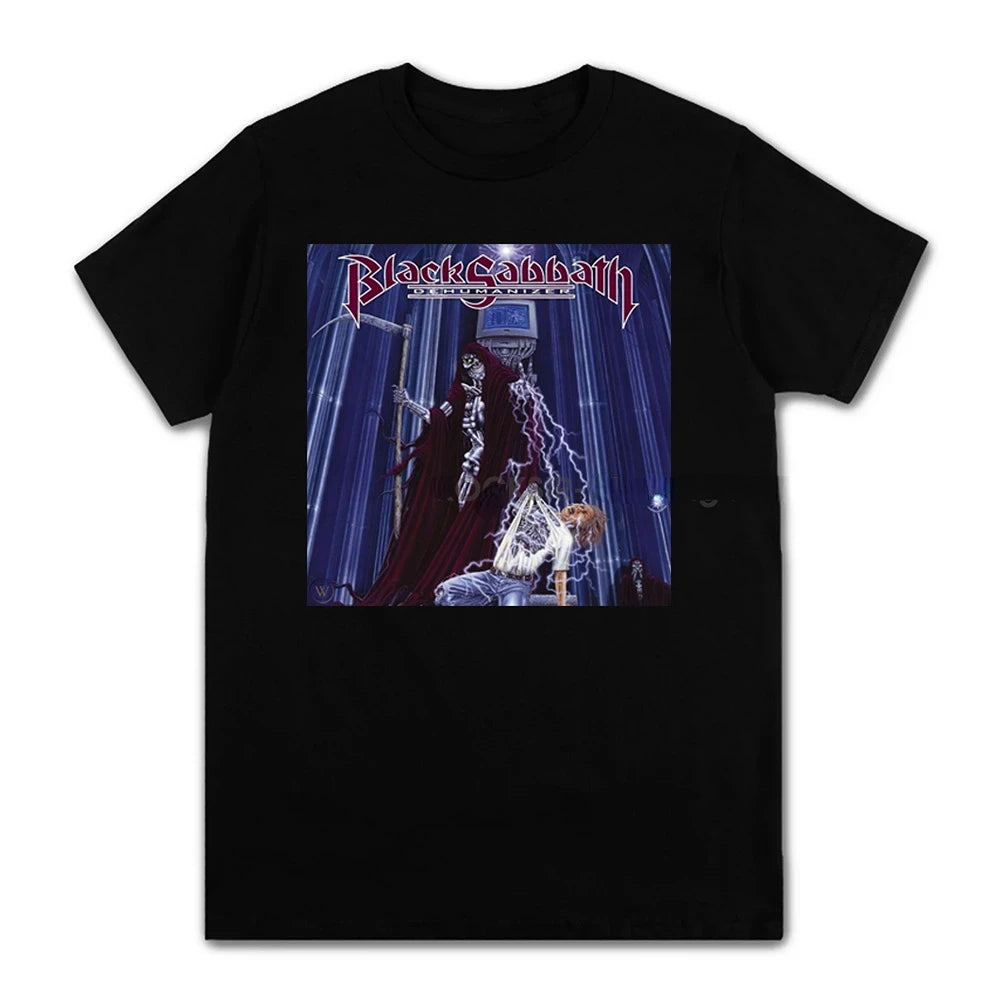 Black Metal Rock Band Graphic T-Shirt