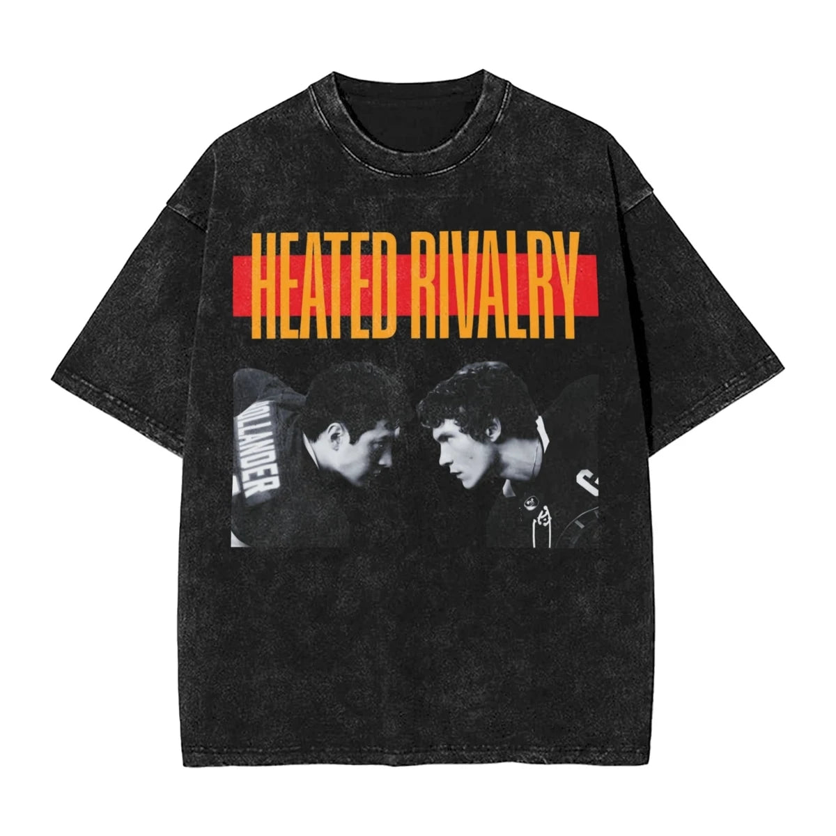 Heated Rivalry Shane Hollander T-Shirt | Washed Cotton Streetwear Graphic Tee