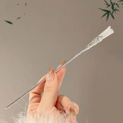 Handmade Floral Hairpin for Women