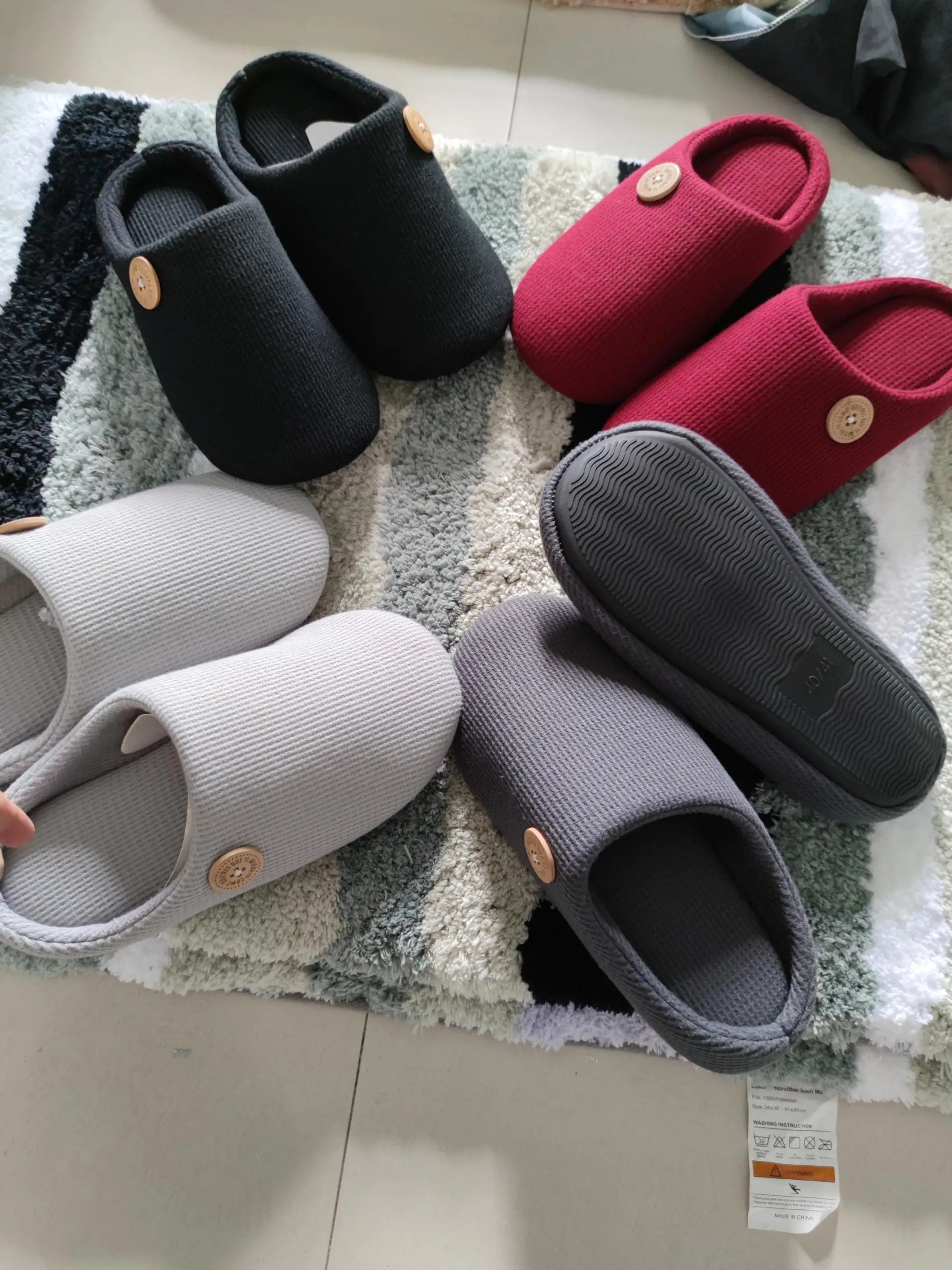 Winter Women’s Fluffy Memory Foam Slippers | Warm, Cozy &amp; Anti-Slip