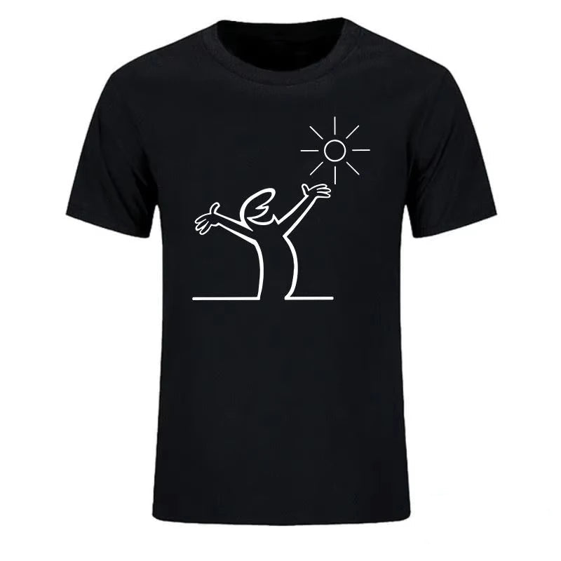 Lineman “La Linea” Graphic Print T-Shirt | Unisex Casual Summer Cotton Tee