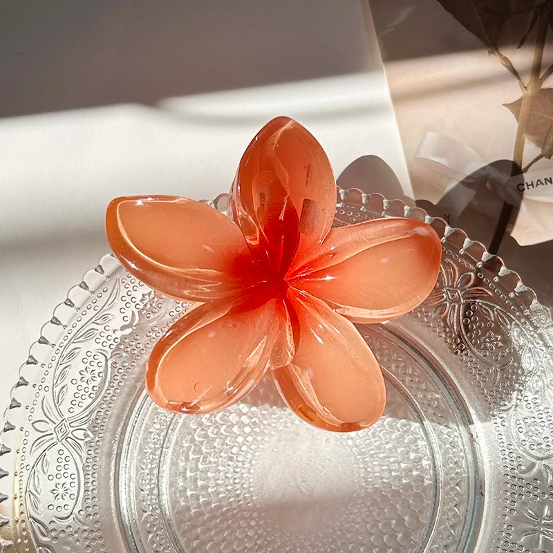 Fashion Flower Hair Claw Clip for Women &amp; Girls