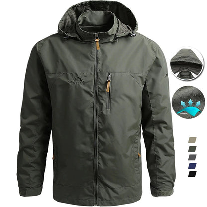 Men’s Tactical Waterproof Windbreaker Jacket