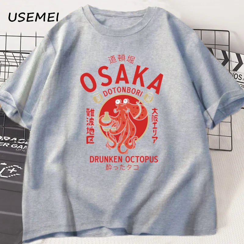 Men’s Casual Animal Print Cotton T-Shirt