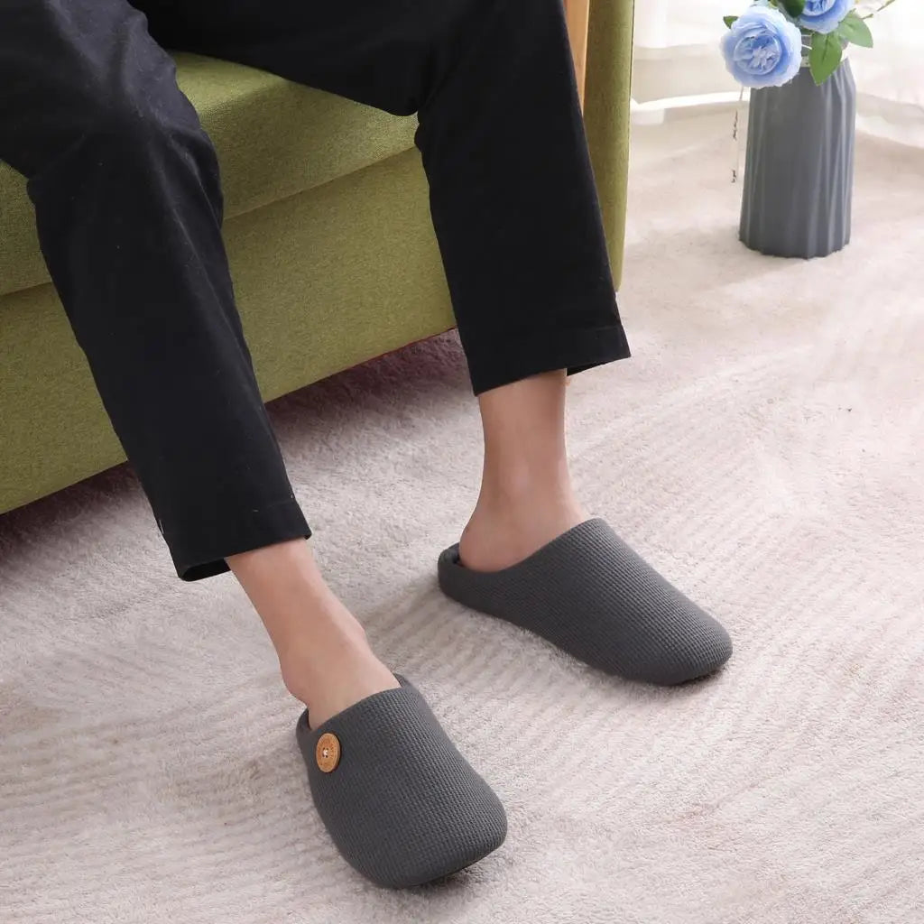 Winter Women’s Fluffy Memory Foam Slippers | Warm, Cozy &amp; Anti-Slip
