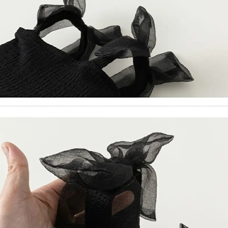 Girls’ Summer Fluffy Sling Princess Dress