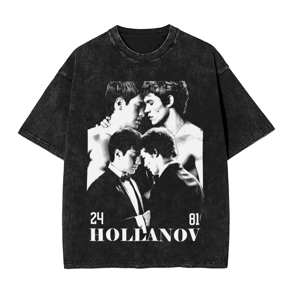 Heated Rivalry Shane Hollander T-Shirt | Washed Cotton Streetwear Graphic Tee