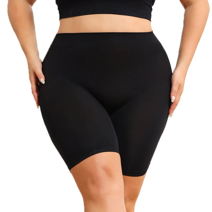 Plus-Size Women’s Tummy Control Shorts | Butt-Lifting Safety Shorts