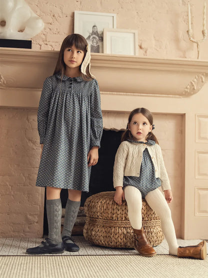 Blue Shabbos Collection 100% Cotton Girls&