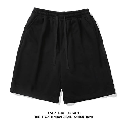 100% Cotton Simple High Street Shorts Men&