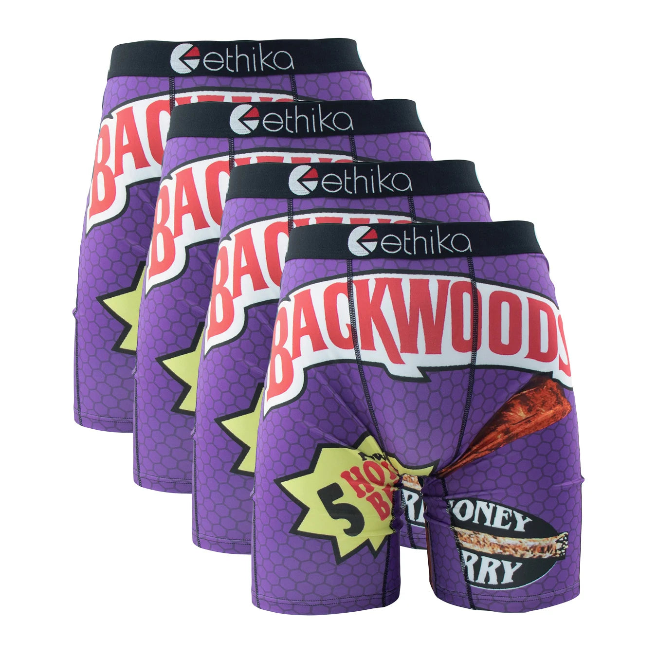 ETHIKA Men’s Printed Boxer Shorts