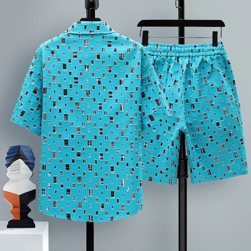 Men’s Summer 2-Piece Tracksuit Set