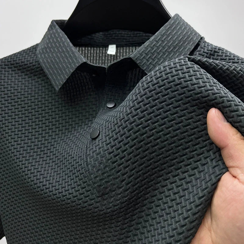 Men’s Summer Short Sleeve Breathable &amp; Casual Polo Shirt