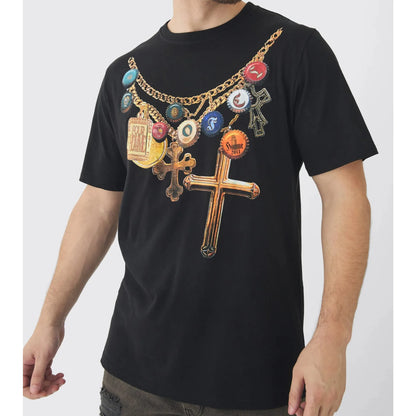 Christian Shirts for Men Jesus Faith Cross Shirt God Religious Tshirts Inspirational Oversized Graphic Y2k Tees Tops Tops Tee