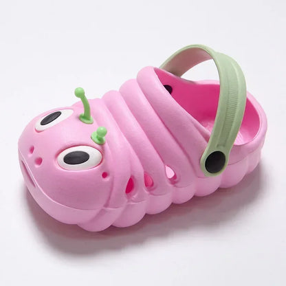 2024 Cute Cartoon Caterpillar Garden Shoes for Kids
