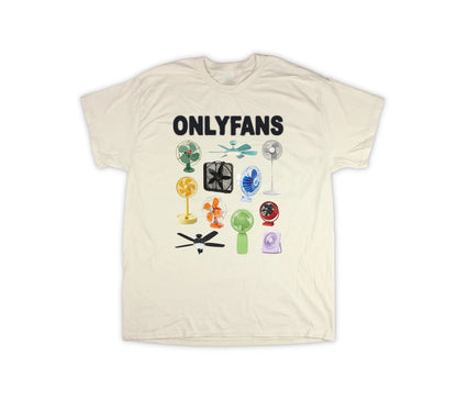 ONLYFANS Cursed Y2K Meme T-Shirt | Funny Ironic Gen-Z Weirdcore Tee