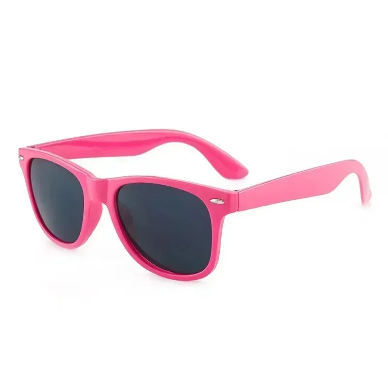 Kids Square Sunglasses – 12 Colors UV400 Outdoor Fashion Shades