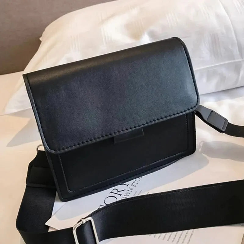 Women’s PU Leather Crossbody Flap Bag